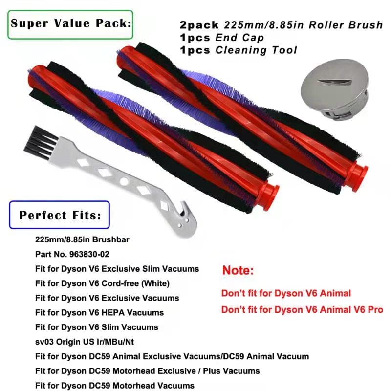 ダイソン V6 スリム対応 ブラシバー 963830-01 Amazon.com: Dyson Brush bar Part no. 963830-01 Compatible with